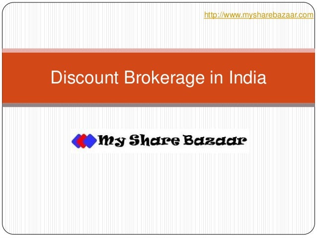 brokerage on option trading in india